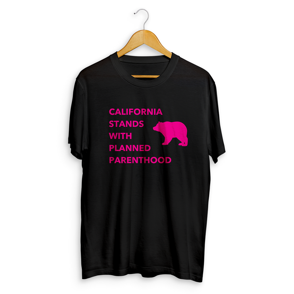 CA Stands With Planned Parenthood T-shirt
